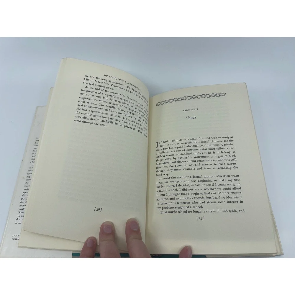 My Lord What a Morning Marian Anderson Autobiography‎ 1956 First Edition Viking